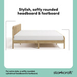 Porto natural king bed style callout