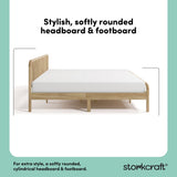 Porto natural king bed style callout