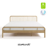 Porto natural king bed with GGG and PTPA logo on top right