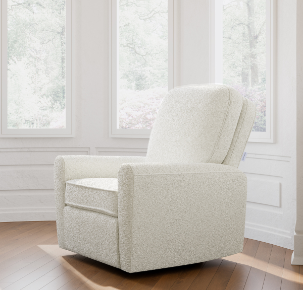 Ivory nursery armchair