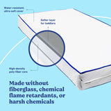 GRACO 6-INCH WATER-RESISTANT DUAL-SIDED CRIB & TODDLER MATTRESS