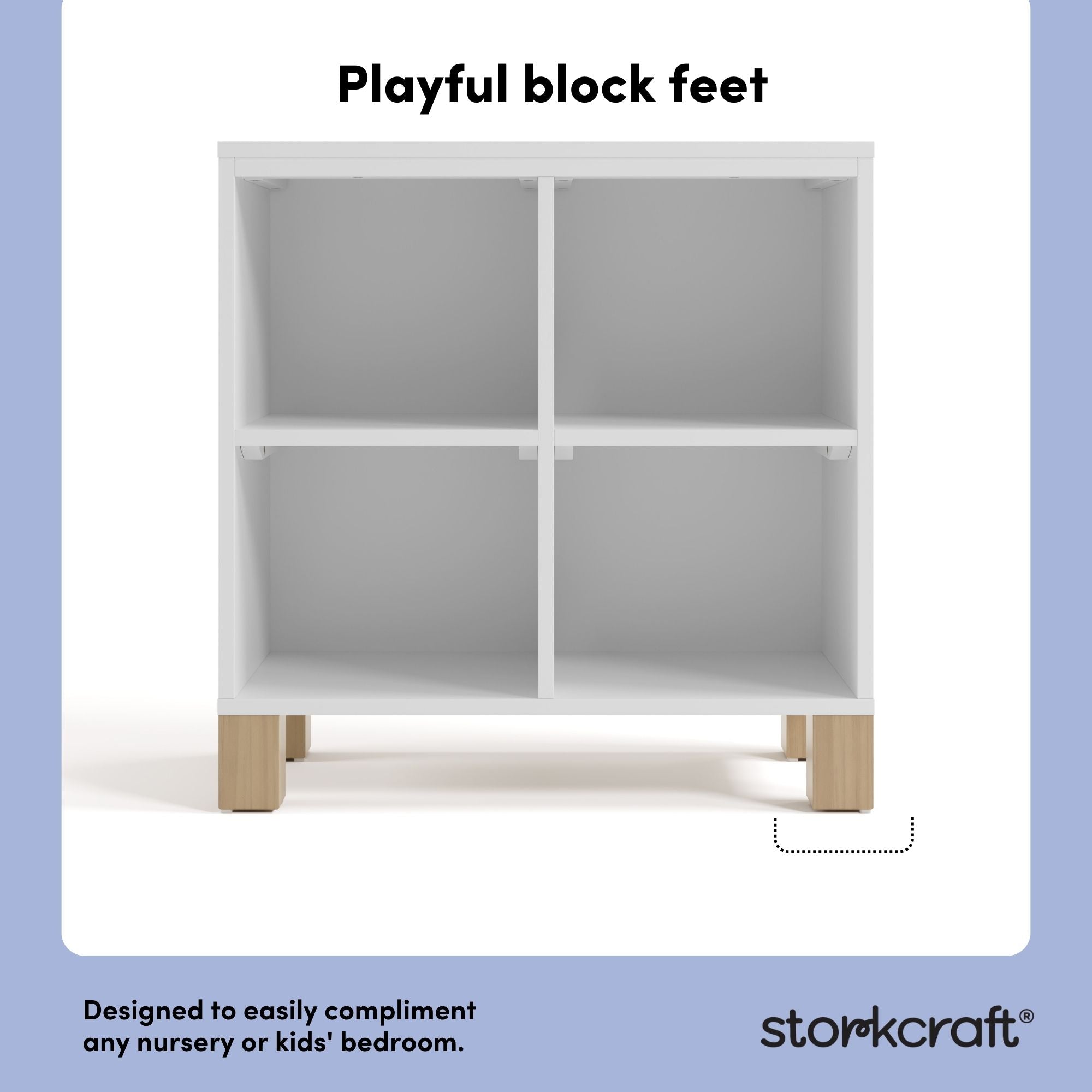 California white with driftwood bookcase style callout
