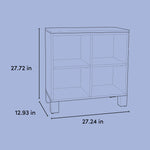 California bookcase dimensions cartoon drawing