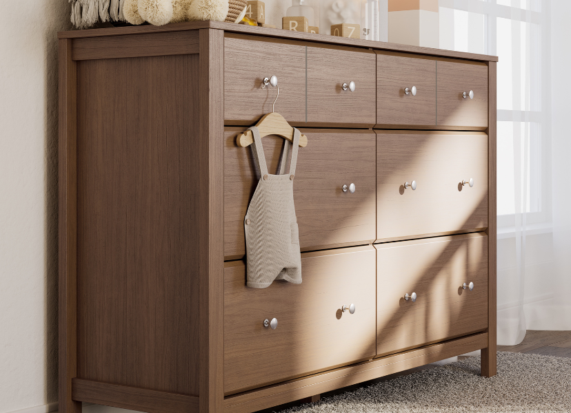 draw drawers サテンブラビスチェ　brawn Zanbrook 5 Drawer Chest of Drawers | Ashley