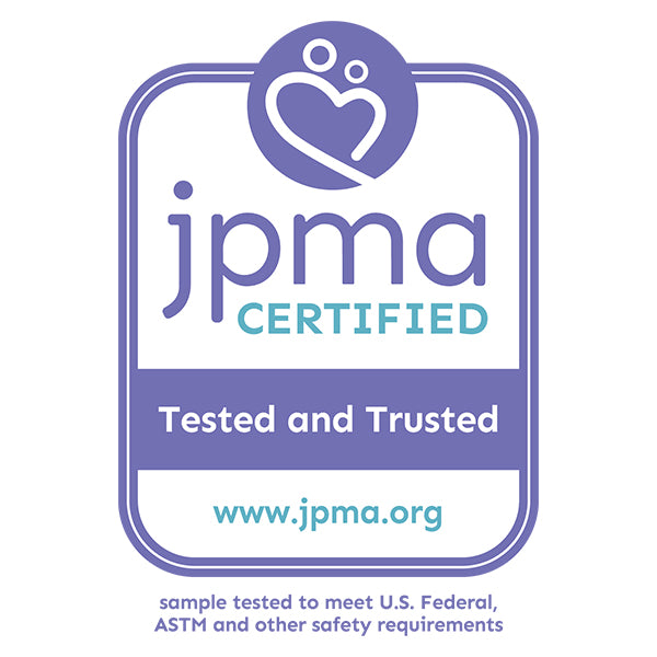 JPMA Certified Tested and Trusted www.jpma.org Sample tested to meet U.S. Federal, ATM and other safety requirements