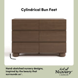 Storkcraft Sorrento 6 Drawer Dresser.