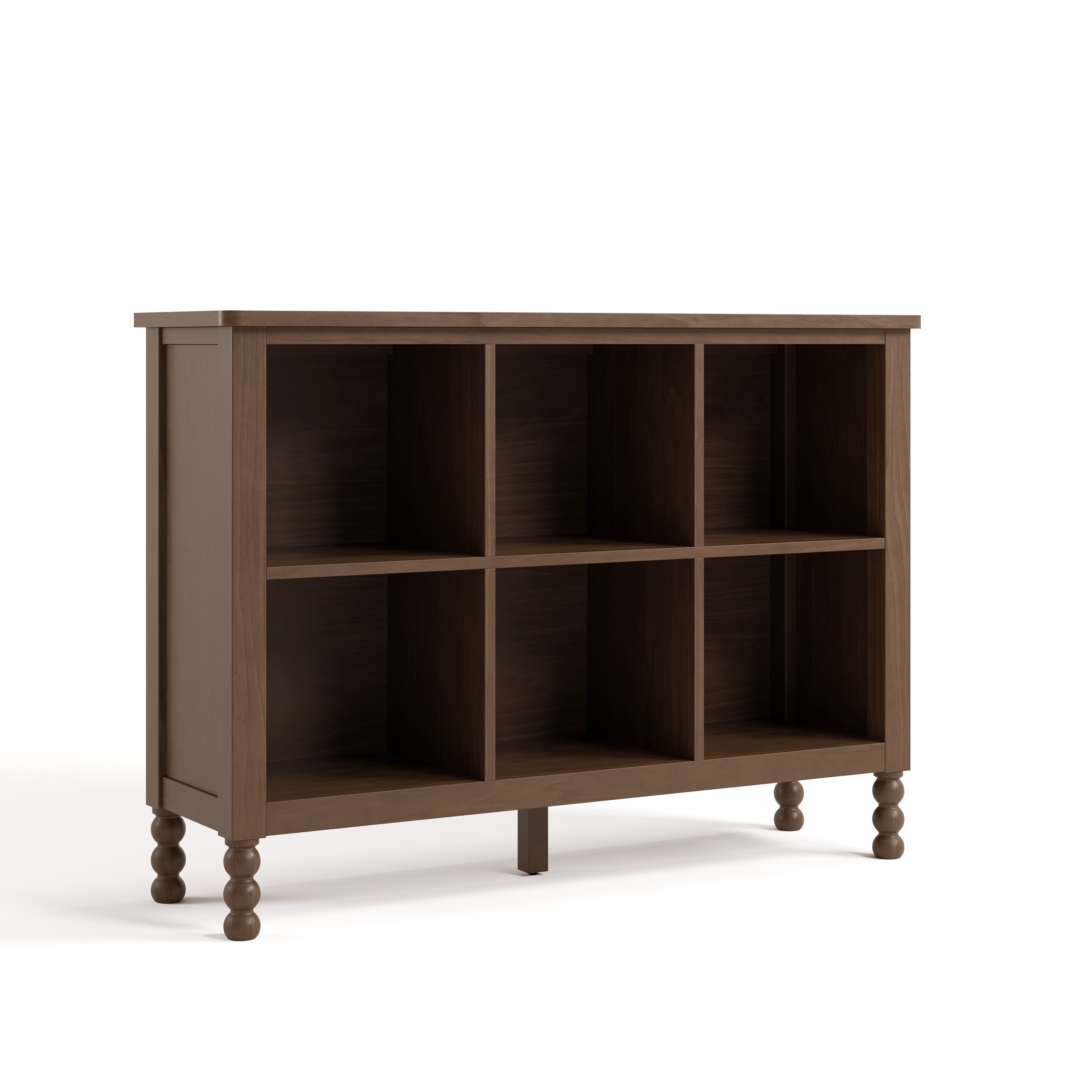 Storkcraft Rio 6 Cube Storage Organizer Bookcase.
