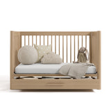 Storkcraft Malta 5-in-1 Convertible Crib with Drawer.