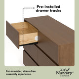 Storkcraft Sorrento 6 Drawer Dresser.