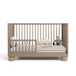 Storkcraft Sorrento 3-in-1 Convertible Crib with Bonus Toddler Guardrail.