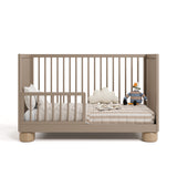 Storkcraft Sorrento 3-in-1 Convertible Crib with Bonus Toddler Guardrail.