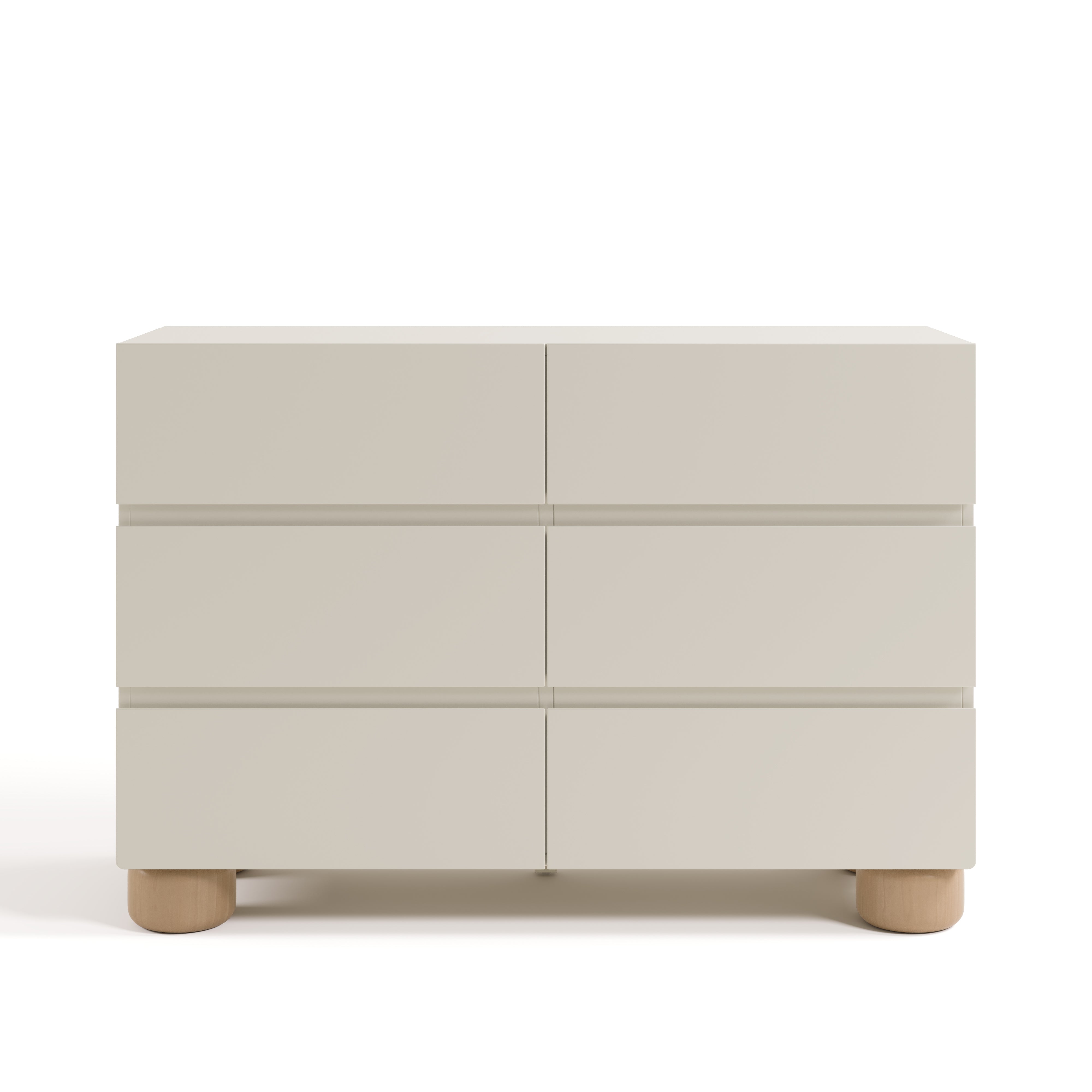 Storkcraft Sorrento 6 Drawer Dresser.