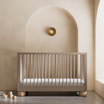 Storkcraft Sorrento 3-in-1 Convertible Crib with Bonus Toddler Guardrail.