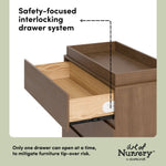 Storkcraft Sorrento 3 Drawer Chest with Changing Topper.