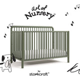 Storkcraft® Porto Deluxe 5-in-1 Convertible Crib with Bonus Toddler Guardrail