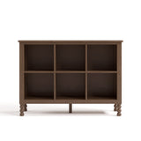 Storkcraft Rio 6 Cube Storage Organizer Bookcase.