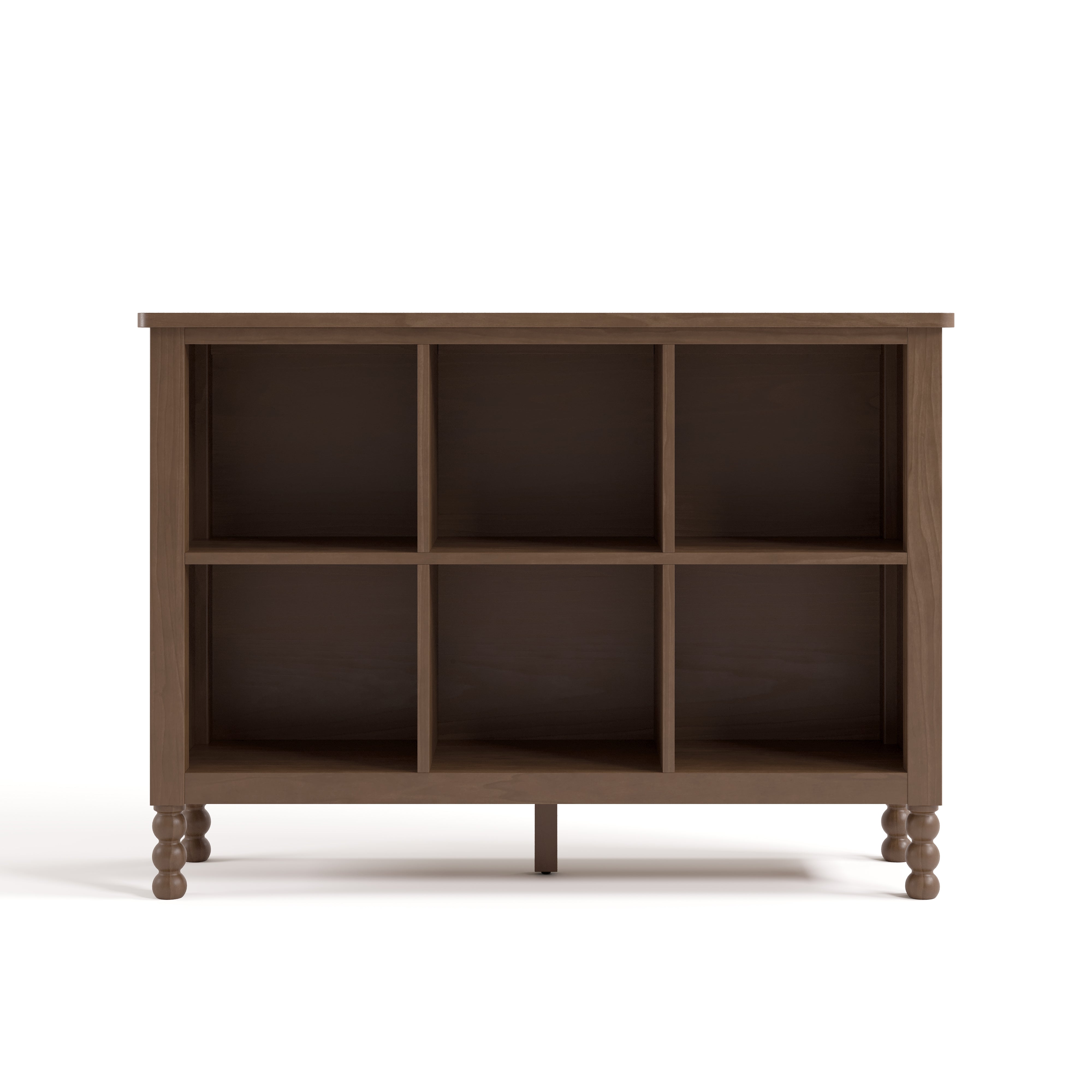 Storkcraft Rio 6 Cube Storage Organizer Bookcase.