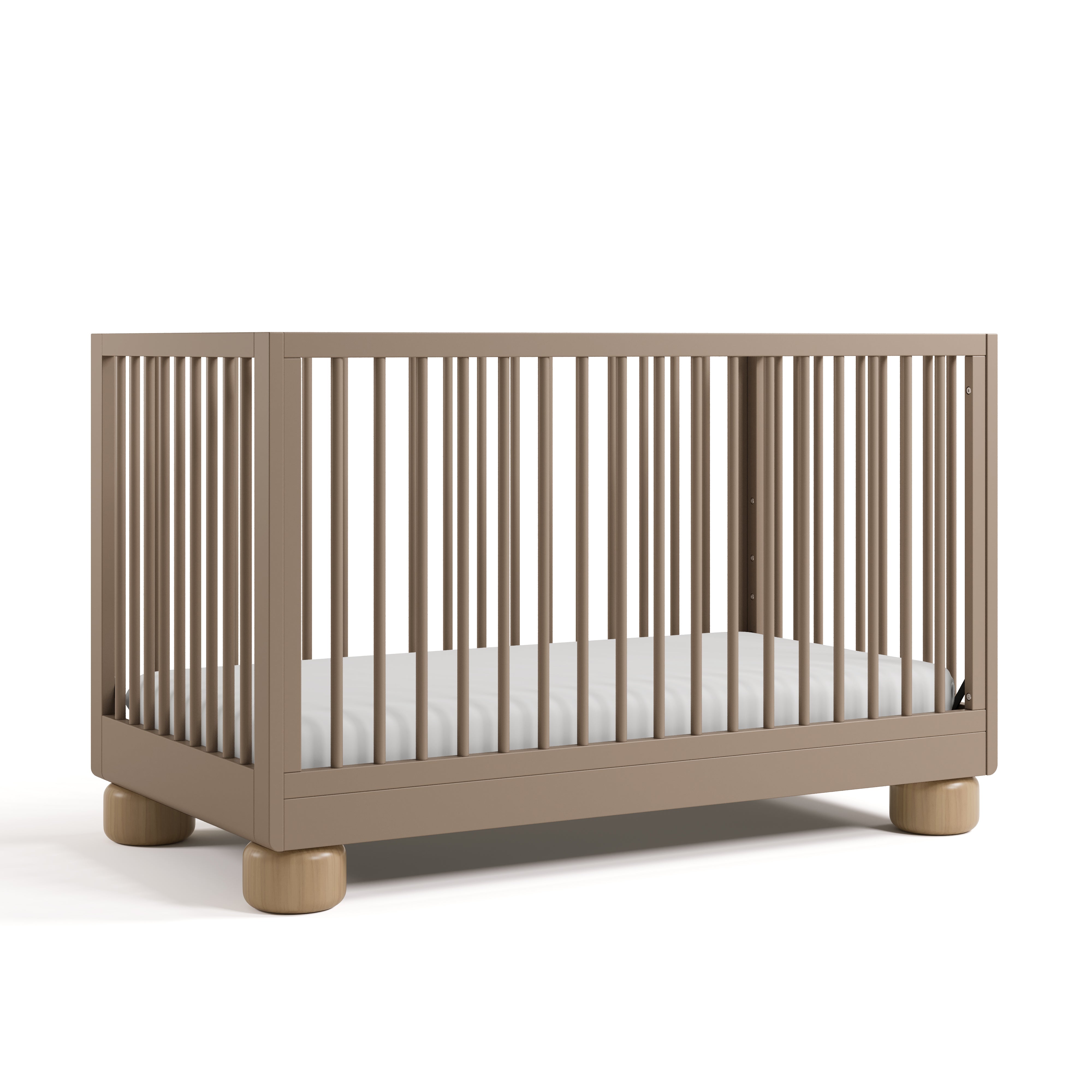 Storkcraft Sorrento 3-in-1 Convertible Crib with Bonus Toddler Guardrail.