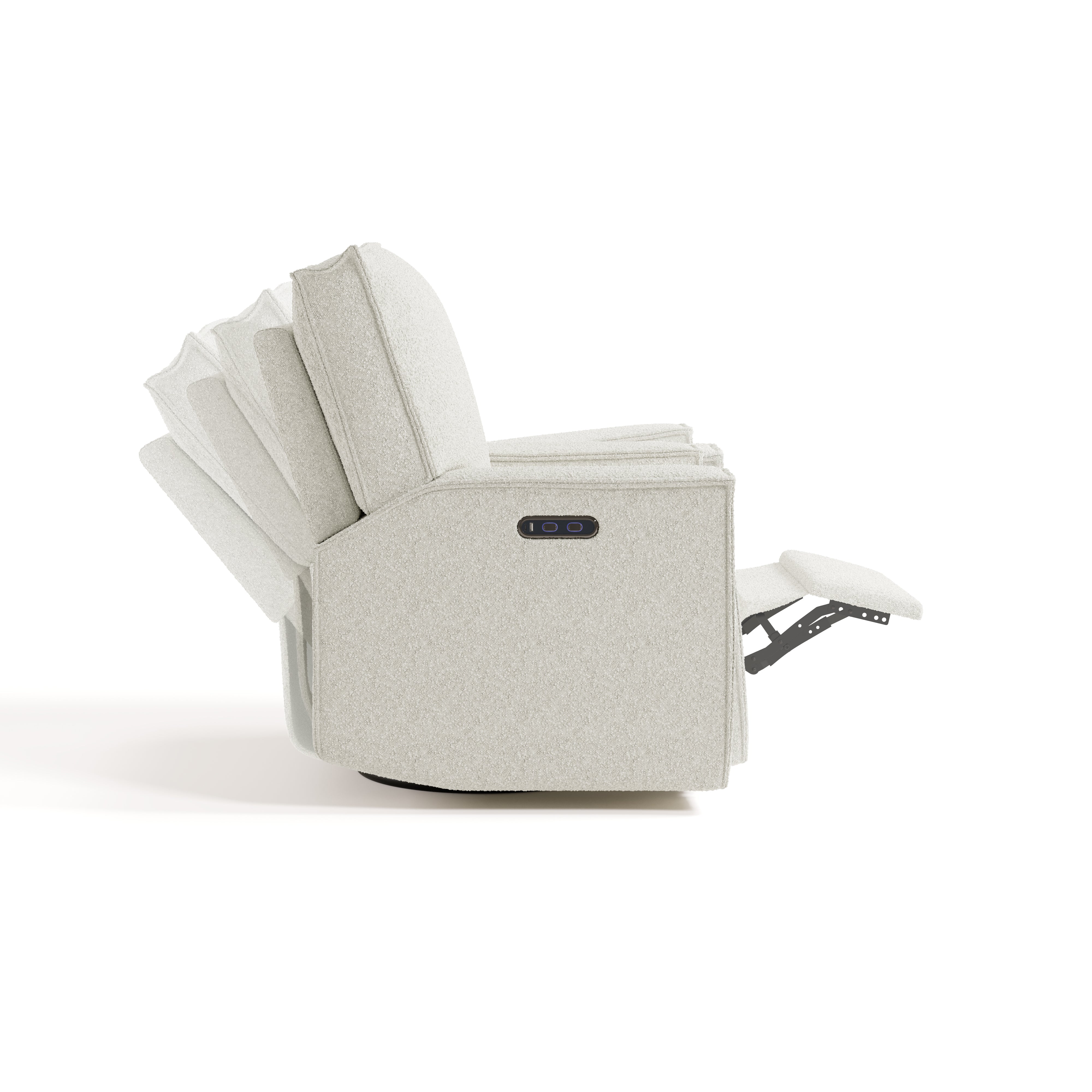 Storkcraft Texas Nursery Power Recliner Swivel Glider.