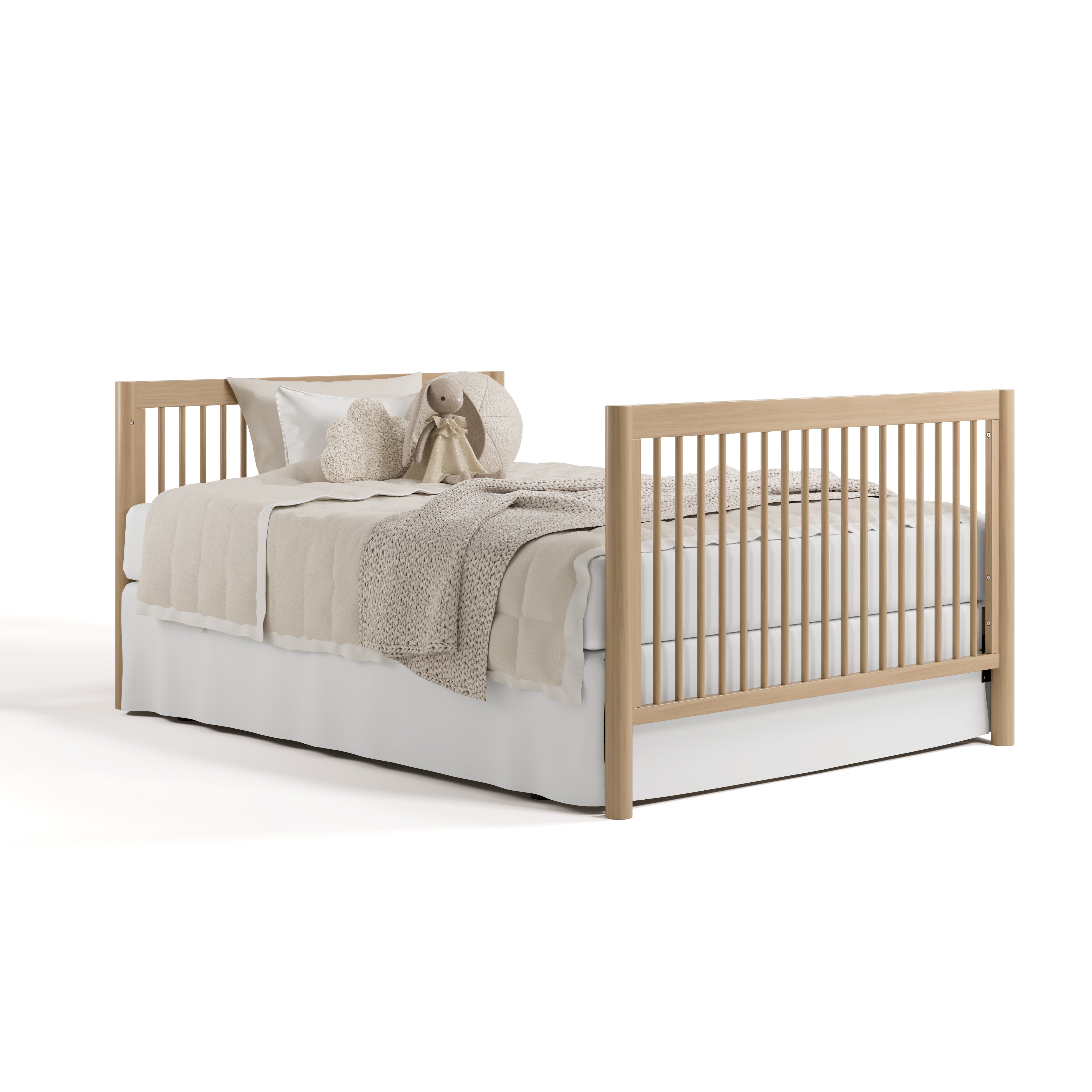 Storkcraft Malta 5-in-1 Convertible Crib with Drawer.