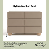 Storkcraft Sorrento 6 Drawer Dresser.