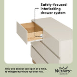 Storkcraft Sorrento 6 Drawer Dresser.