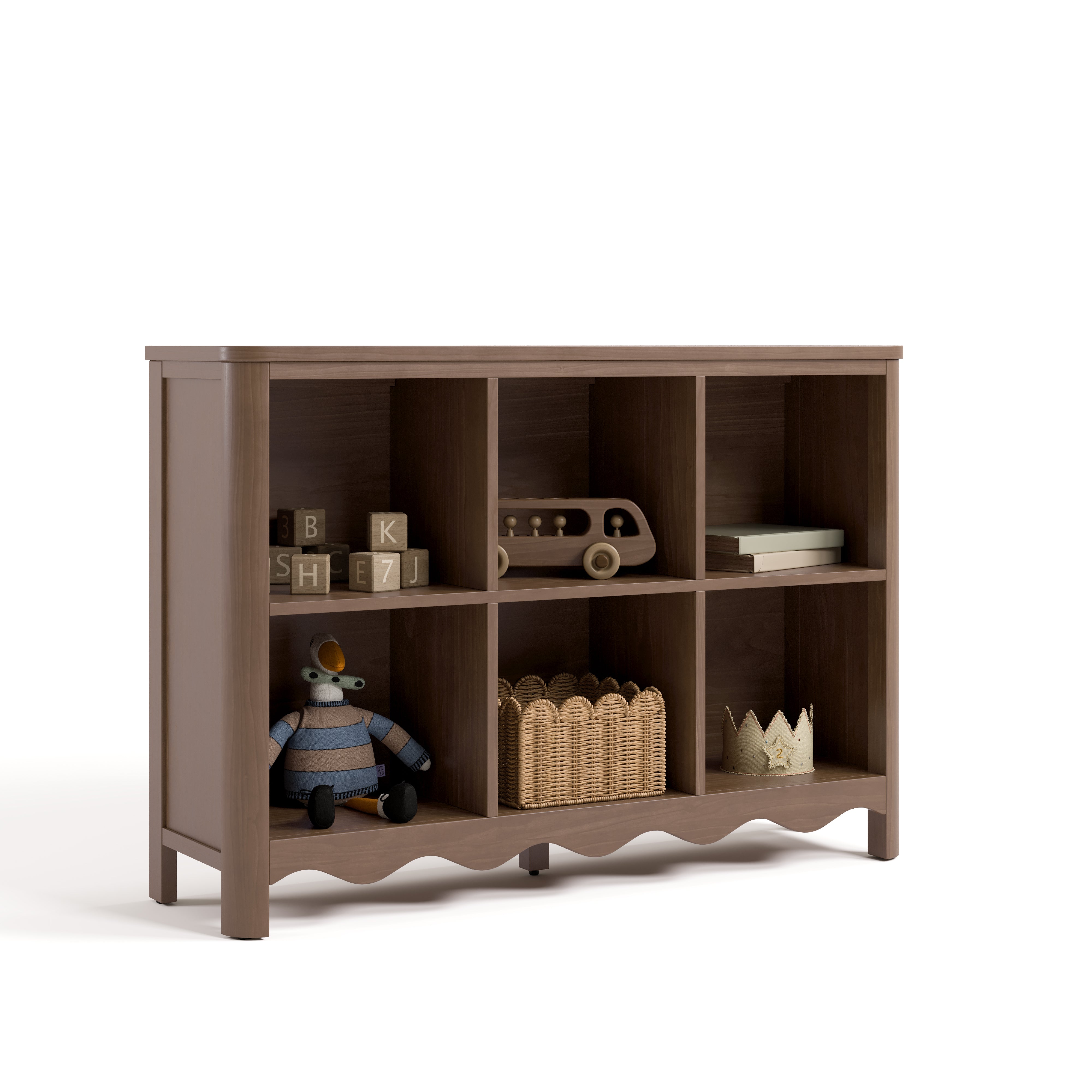 Storkcraft Casablanca 6 Cube Organizer Bookcase.