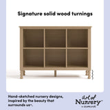 Storkcraft Rio 6 Cube Storage Organizer Bookcase.