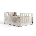 Storkcraft Malta 5-in-1 Convertible Crib with Drawer.