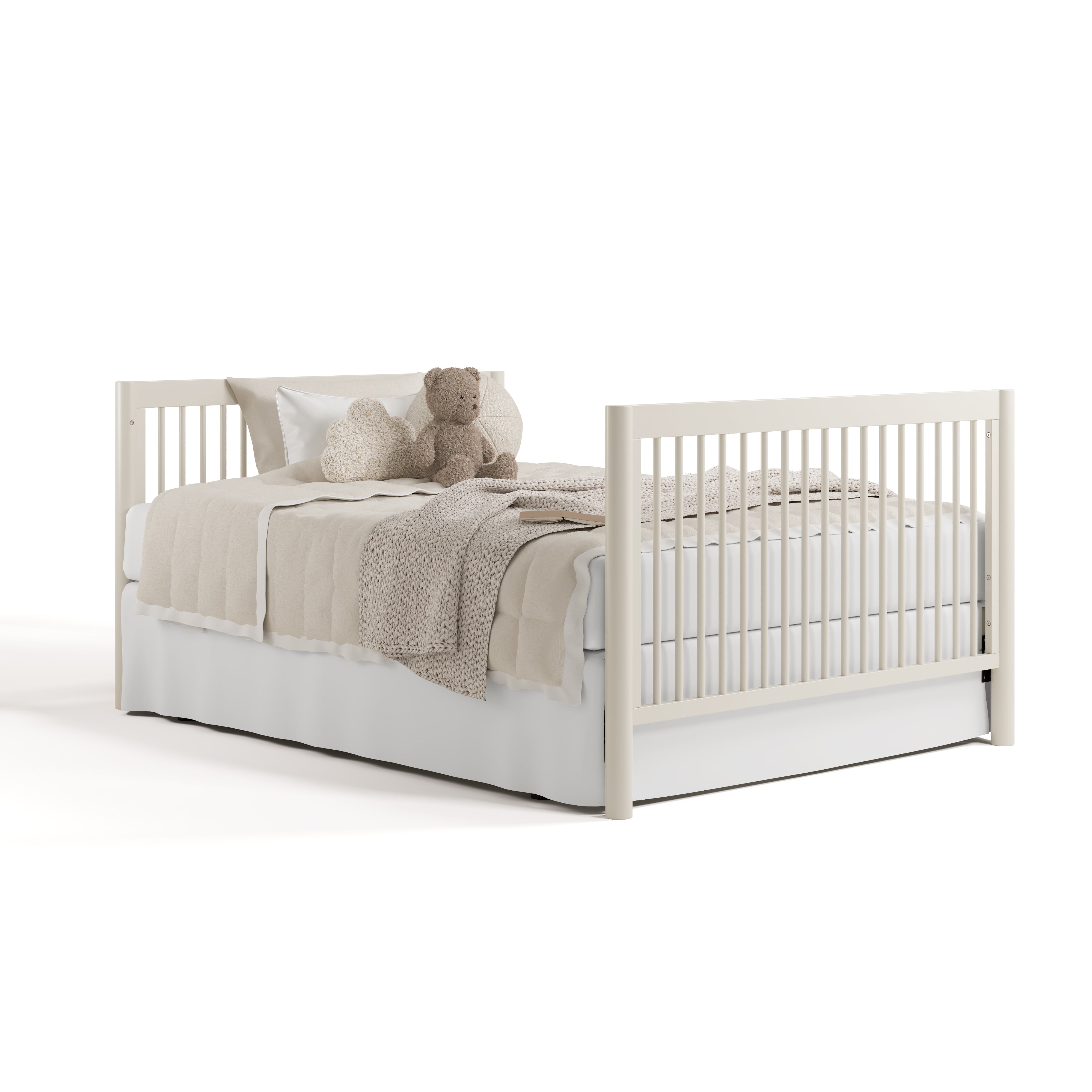 Storkcraft Malta 5-in-1 Convertible Crib with Drawer.