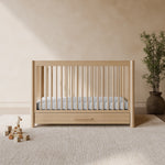 Storkcraft Malta 5-in-1 Convertible Crib with Drawer.