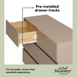 Storkcraft Sorrento 6 Drawer Dresser.
