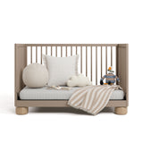 Storkcraft Sorrento 3-in-1 Convertible Crib with Bonus Toddler Guardrail.