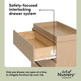 Storkcraft Sorrento 3 Drawer Chest with Changing Topper.