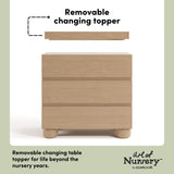 Storkcraft Sorrento 3 Drawer Chest with Changing Topper.