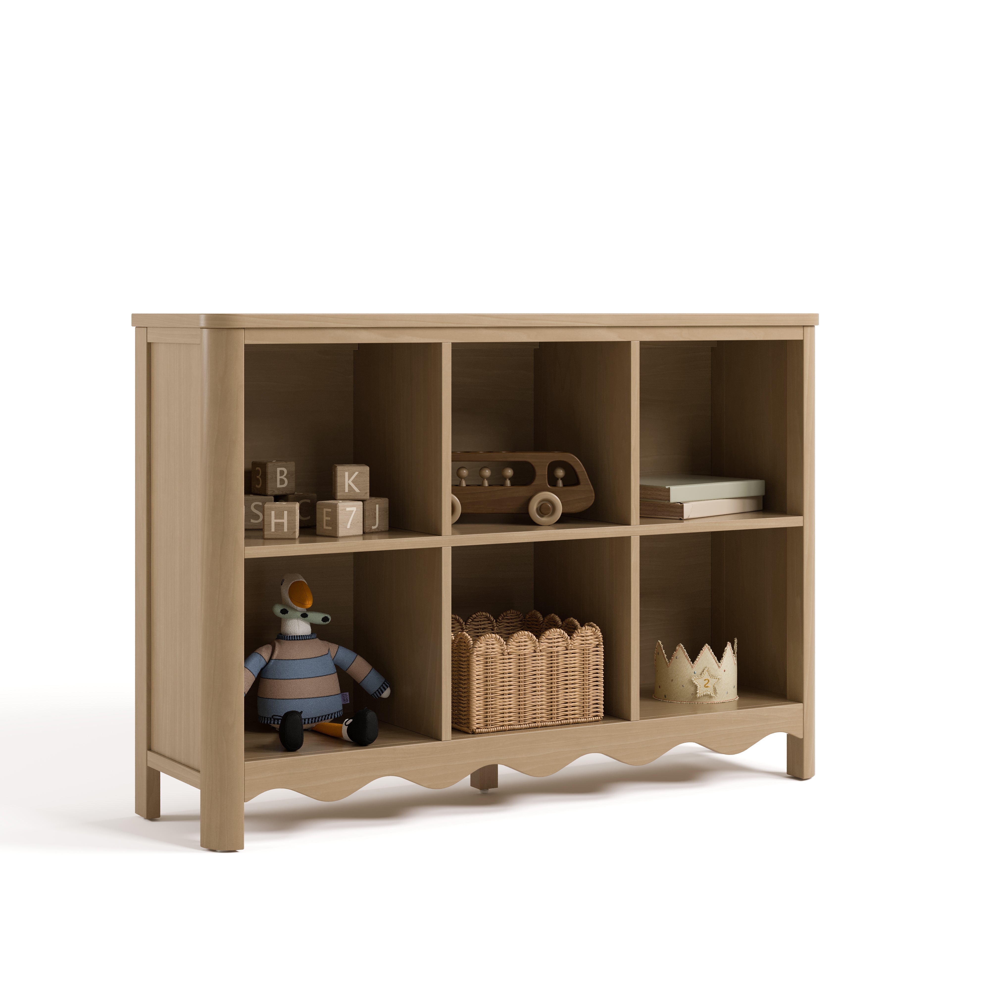 Storkcraft Casablanca 6 Cube Organizer Bookcase.