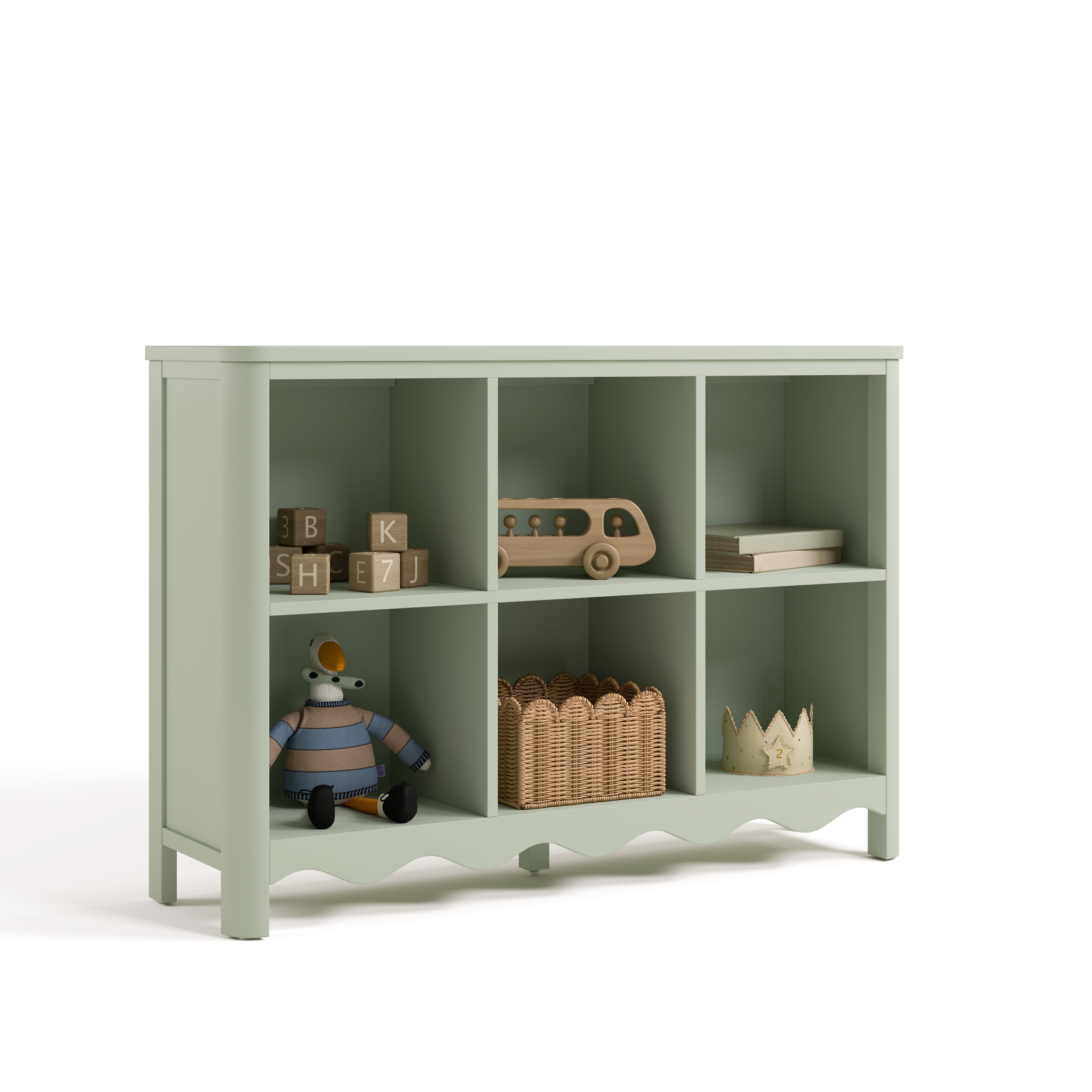 Storkcraft Casablanca 6 Cube Organizer Bookcase.