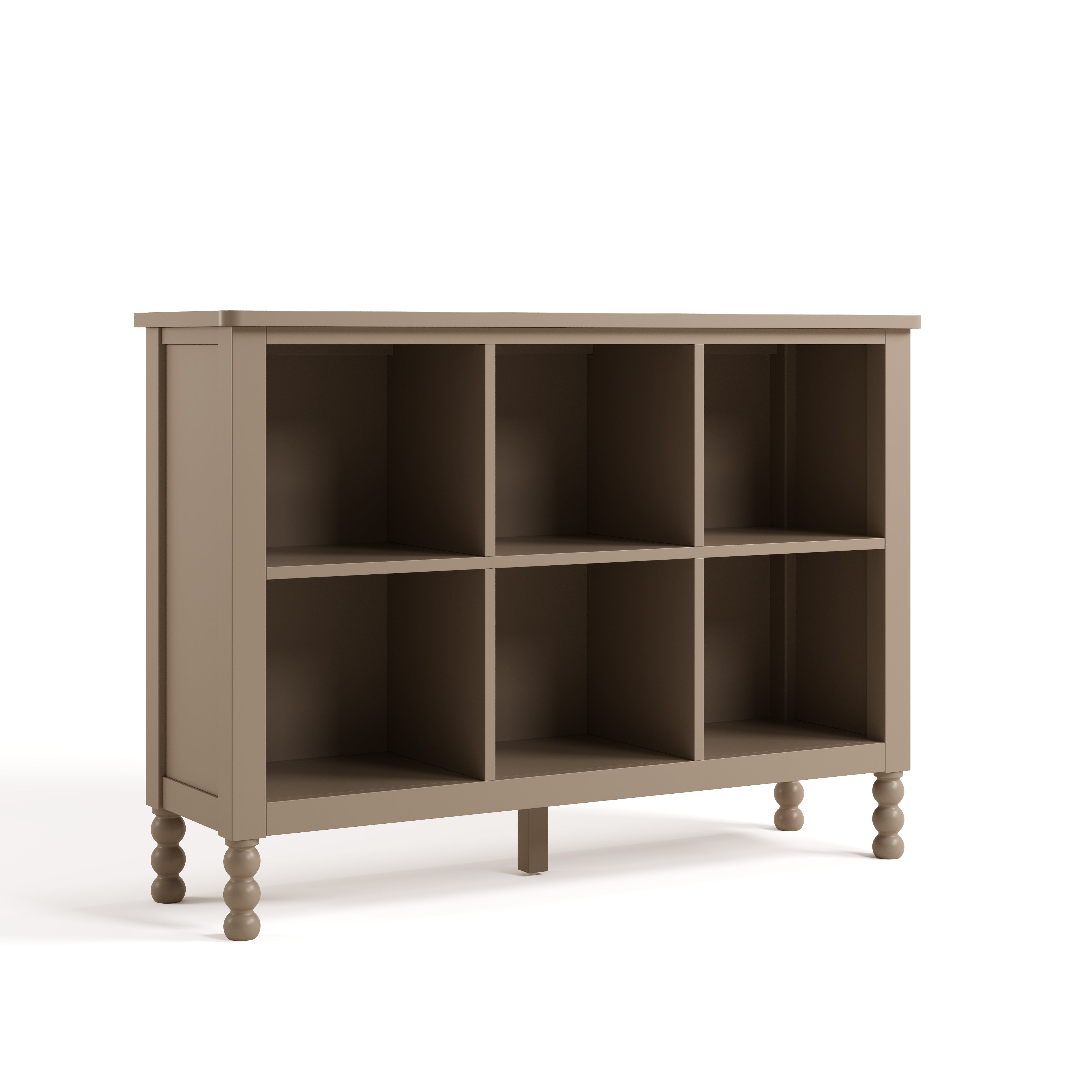 Storkcraft Rio 6 Cube Storage Organizer Bookcase.