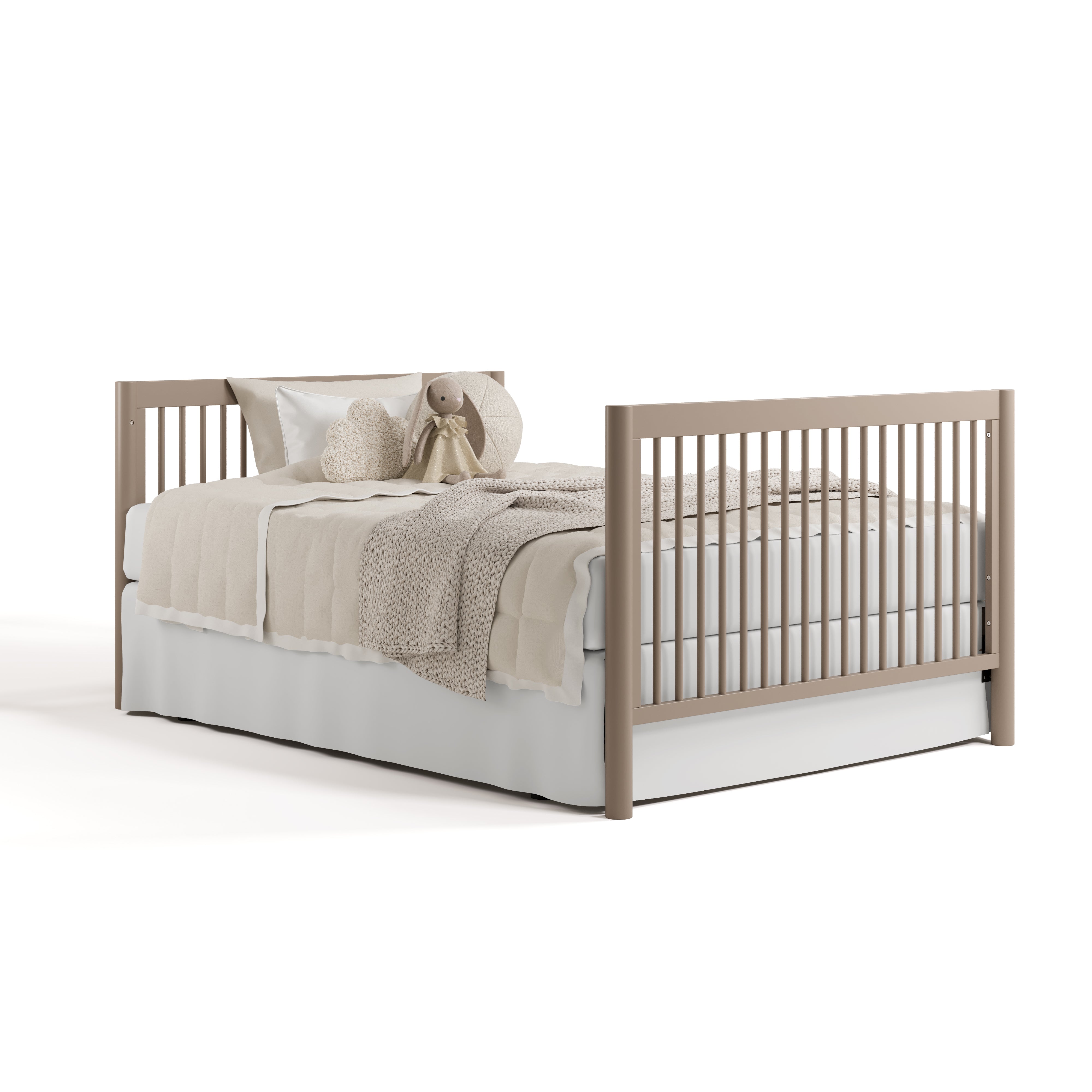 Storkcraft Malta 5-in-1 Convertible Crib with Drawer.