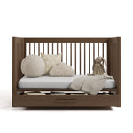 Storkcraft Malta 5-in-1 Convertible Crib with Drawer.