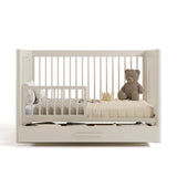 Storkcraft Malta 5-in-1 Convertible Crib with Drawer.