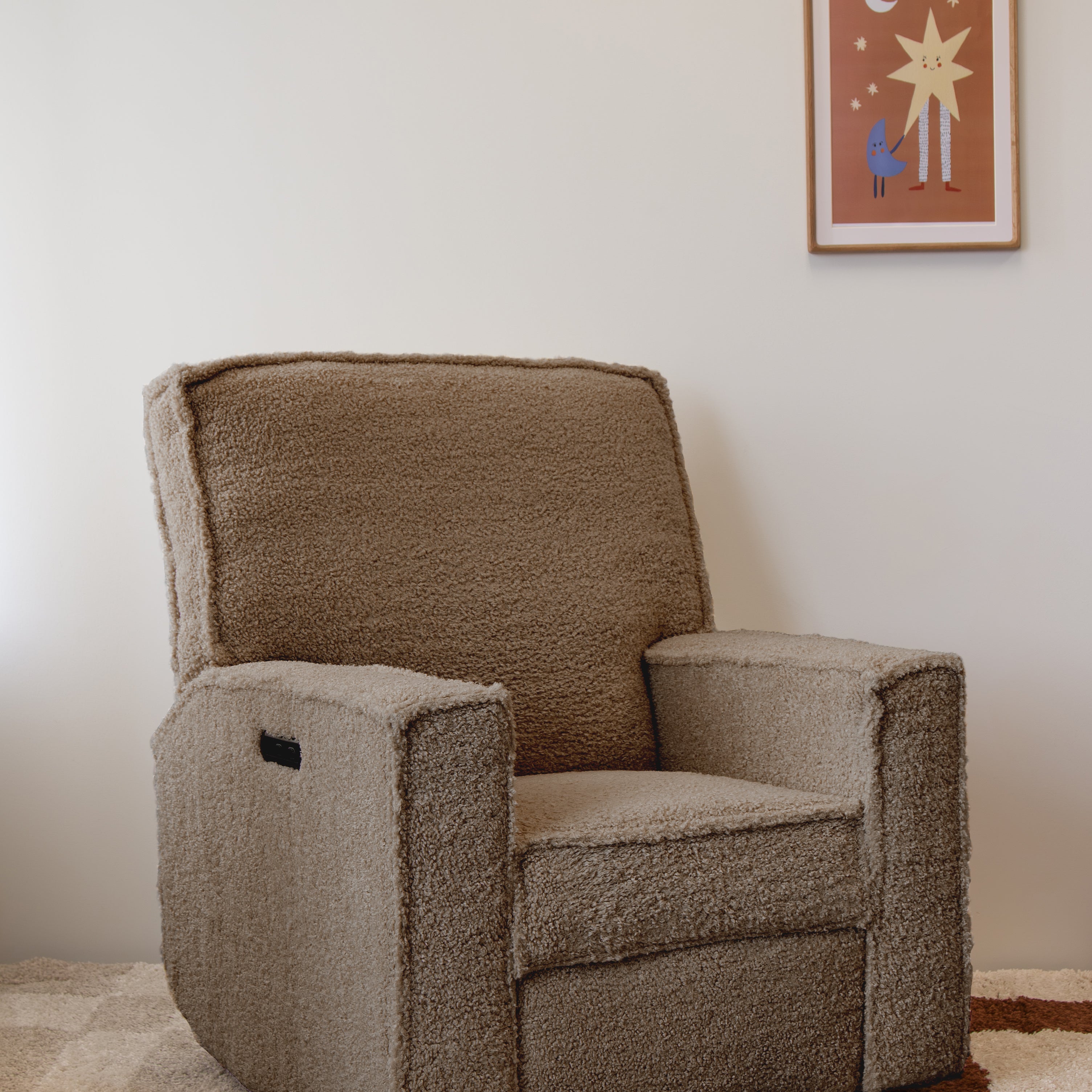 Storkcraft Texas Nursery Power Recliner Swivel Glider.