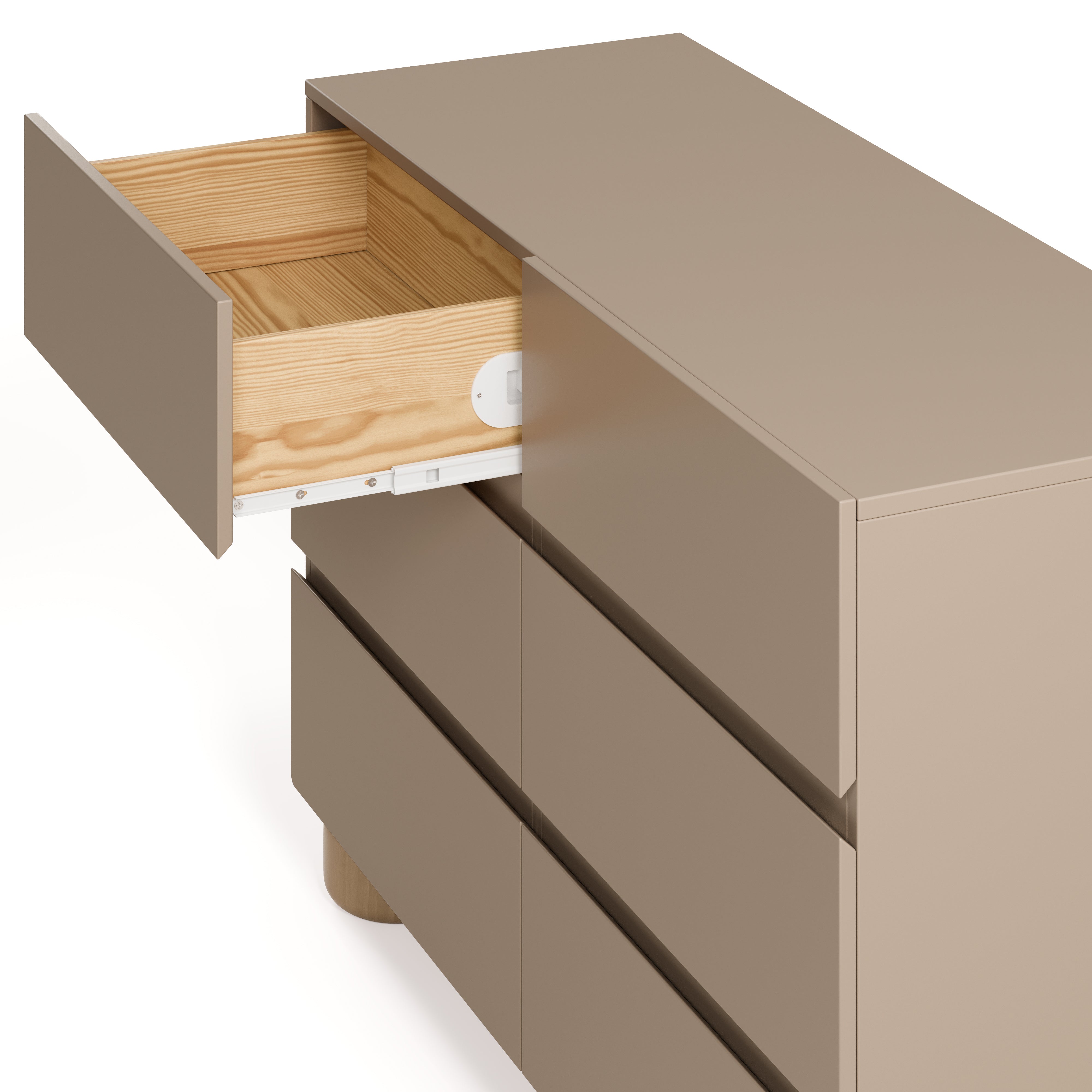 Storkcraft Sorrento 6 Drawer Dresser.