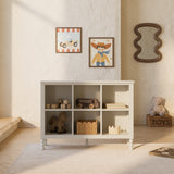 Storkcraft Rio 6 Cube Storage Organizer Bookcase.
