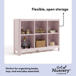 Storkcraft Casablanca 6 Cube Organizer Bookcase.