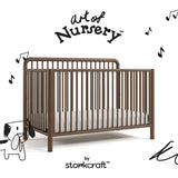 Storkcraft® Porto Deluxe 5-in-1 Convertible Crib with Bonus Toddler Guardrail
