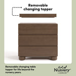 Storkcraft Sorrento 3 Drawer Chest with Changing Topper.