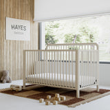 Storkcraft® Porto Deluxe 5-in-1 Convertible Crib with Bonus Toddler Guardrail