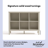 Storkcraft Rio 6 Cube Storage Organizer Bookcase.