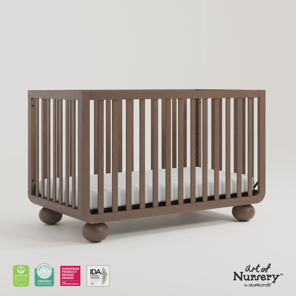 Amalfi hazelnut crib 360 video